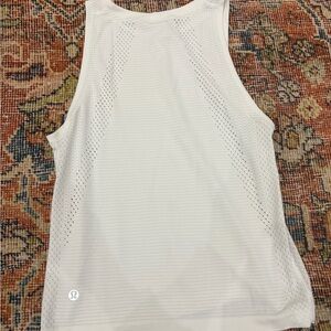 Lululemon Athletica White Tank Top